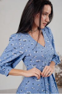 Платье 6207 Голубой