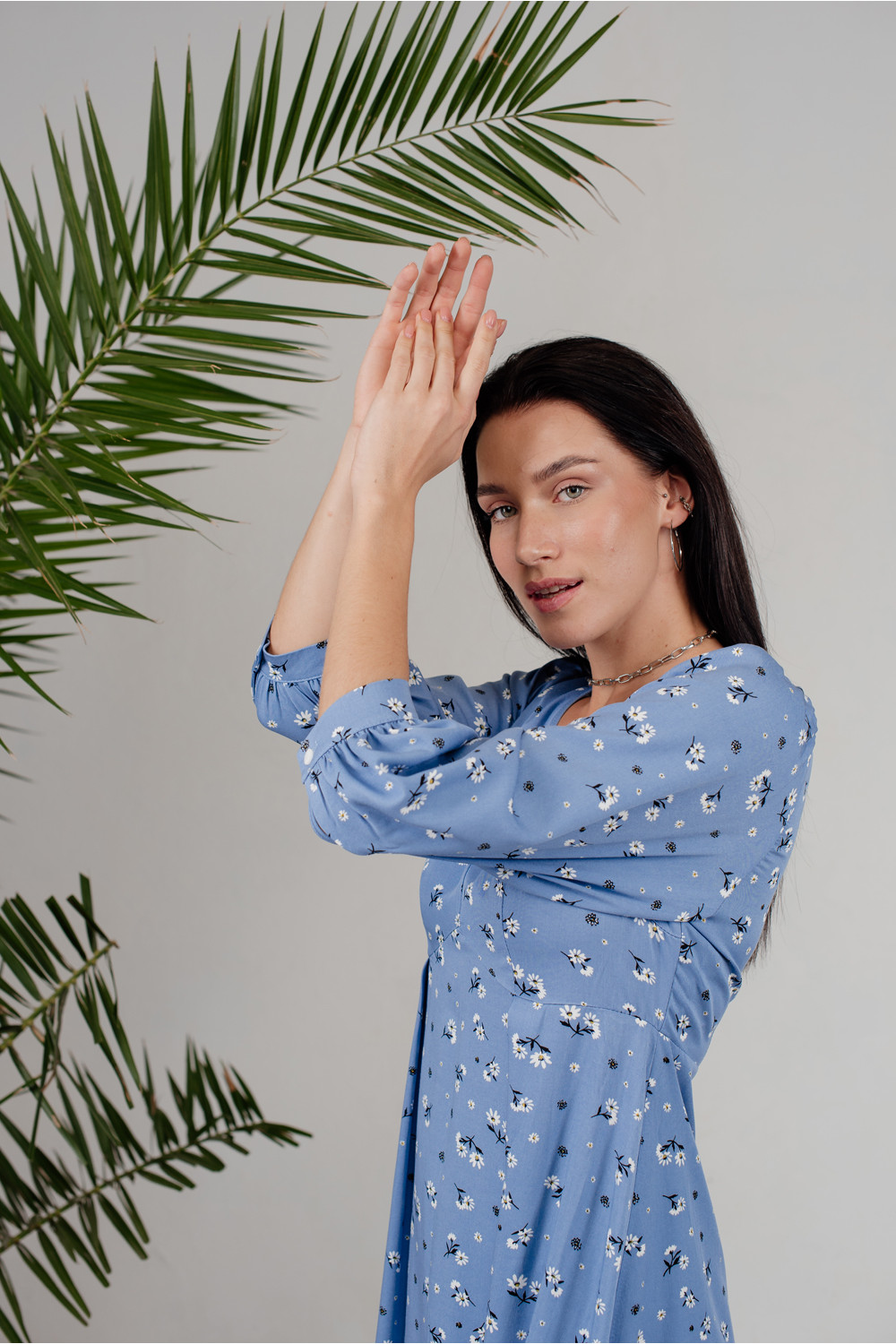 Платье 6207 Голубой