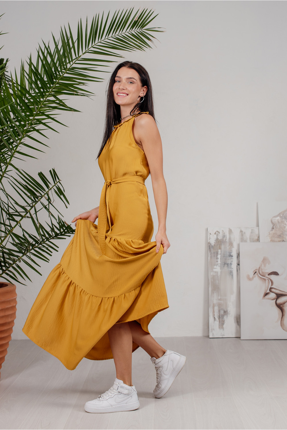 Платье 6209 Янтарный