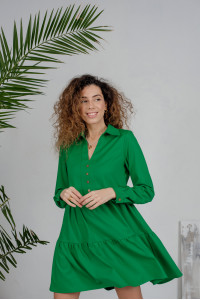 Платье 6210 Зеленый