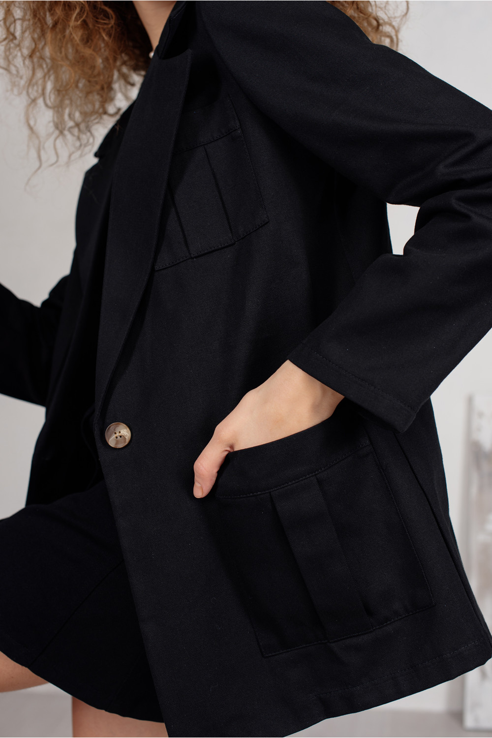 Жакет 6211 Черный