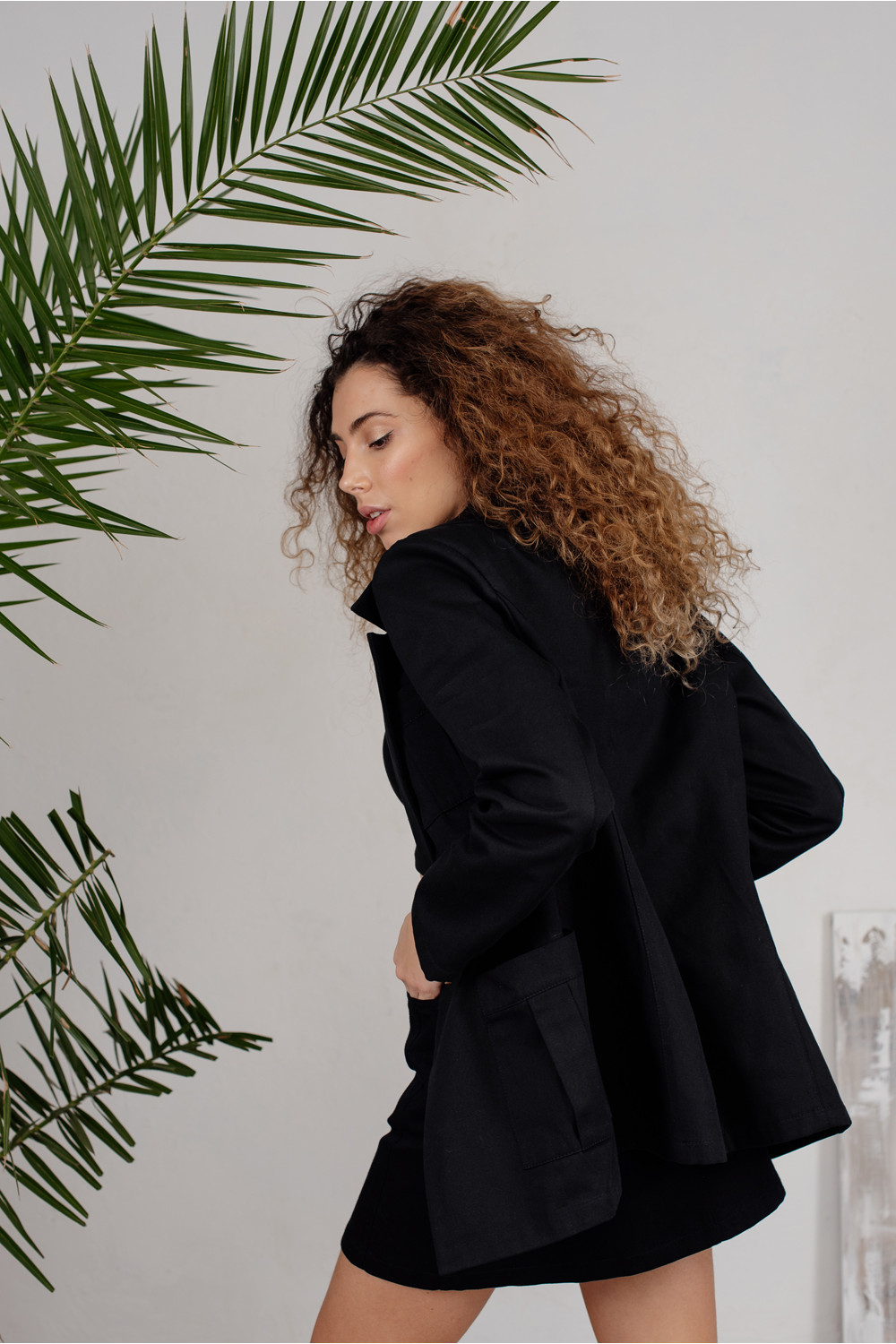 Жакет 6211 Черный