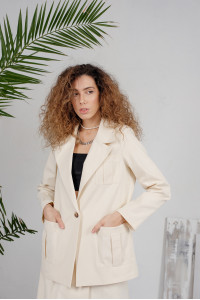 Жакет 6211 Кремовый