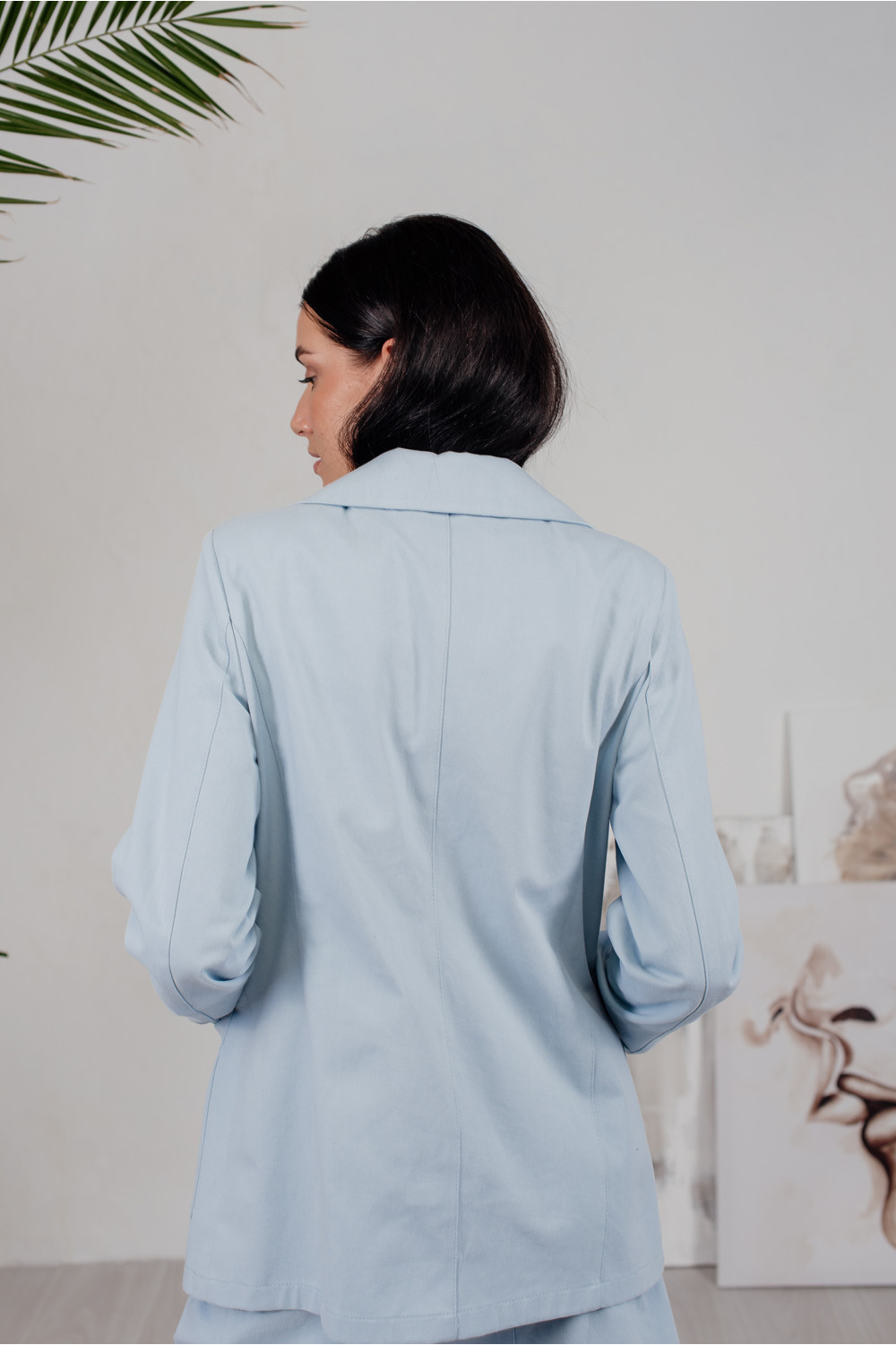 Жакет 6211 Голубой