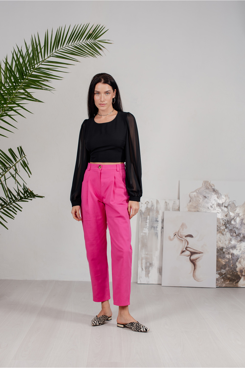 Брюки 6212 Фуксия