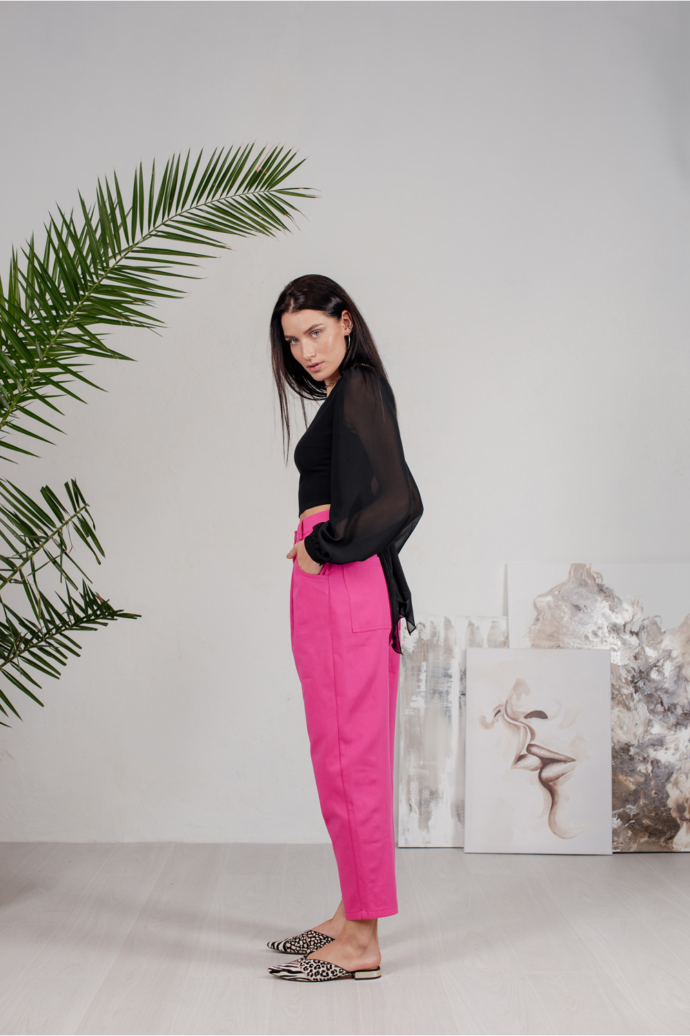 Брюки 6212 Фуксия