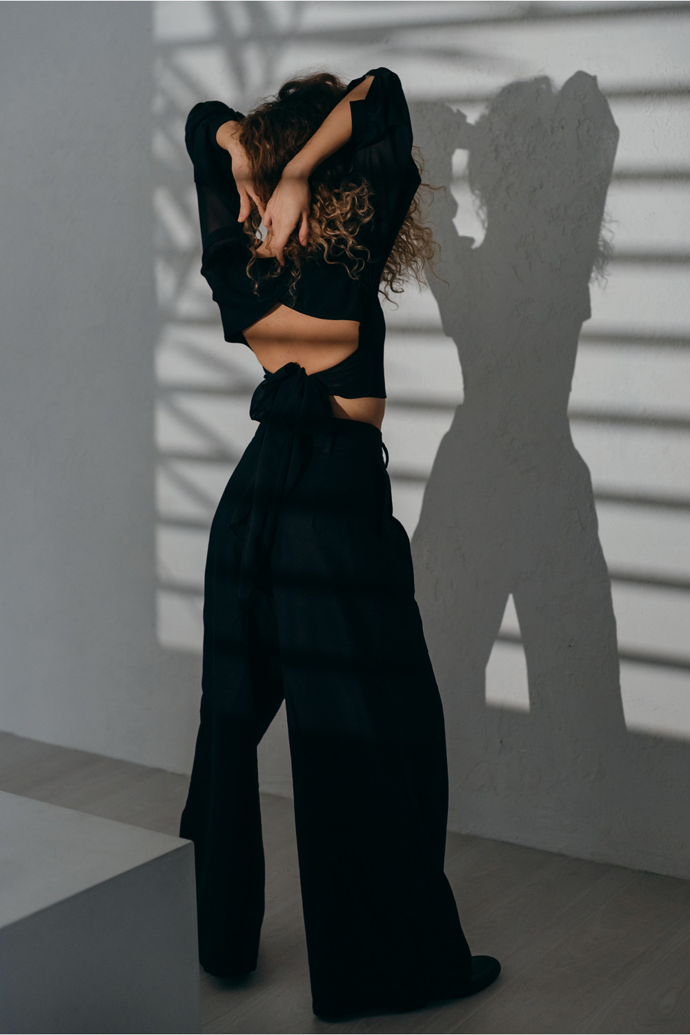 Блуза 6214 Черный