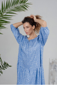 Платье 6216 Голубой