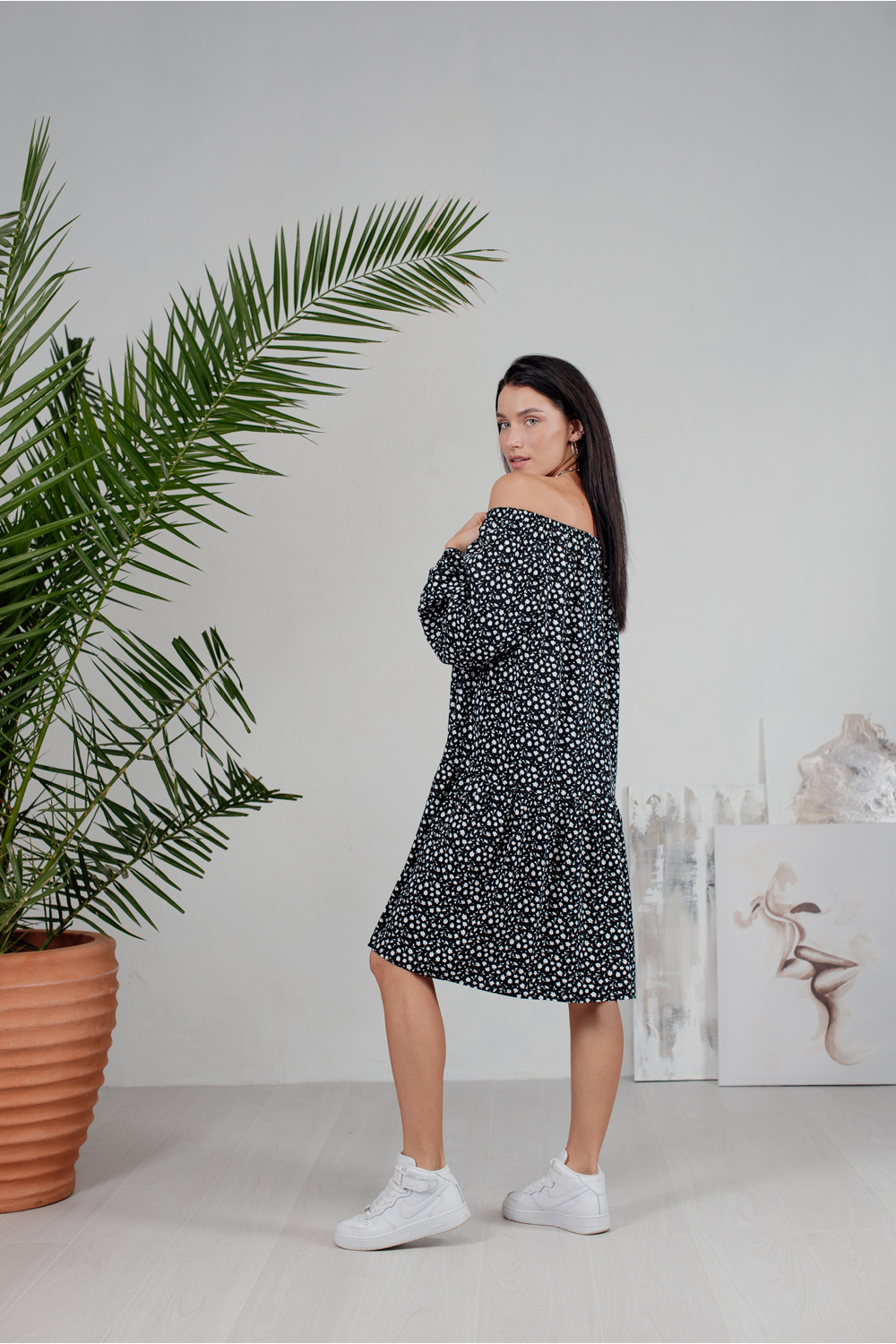 Платье 6216 Черный