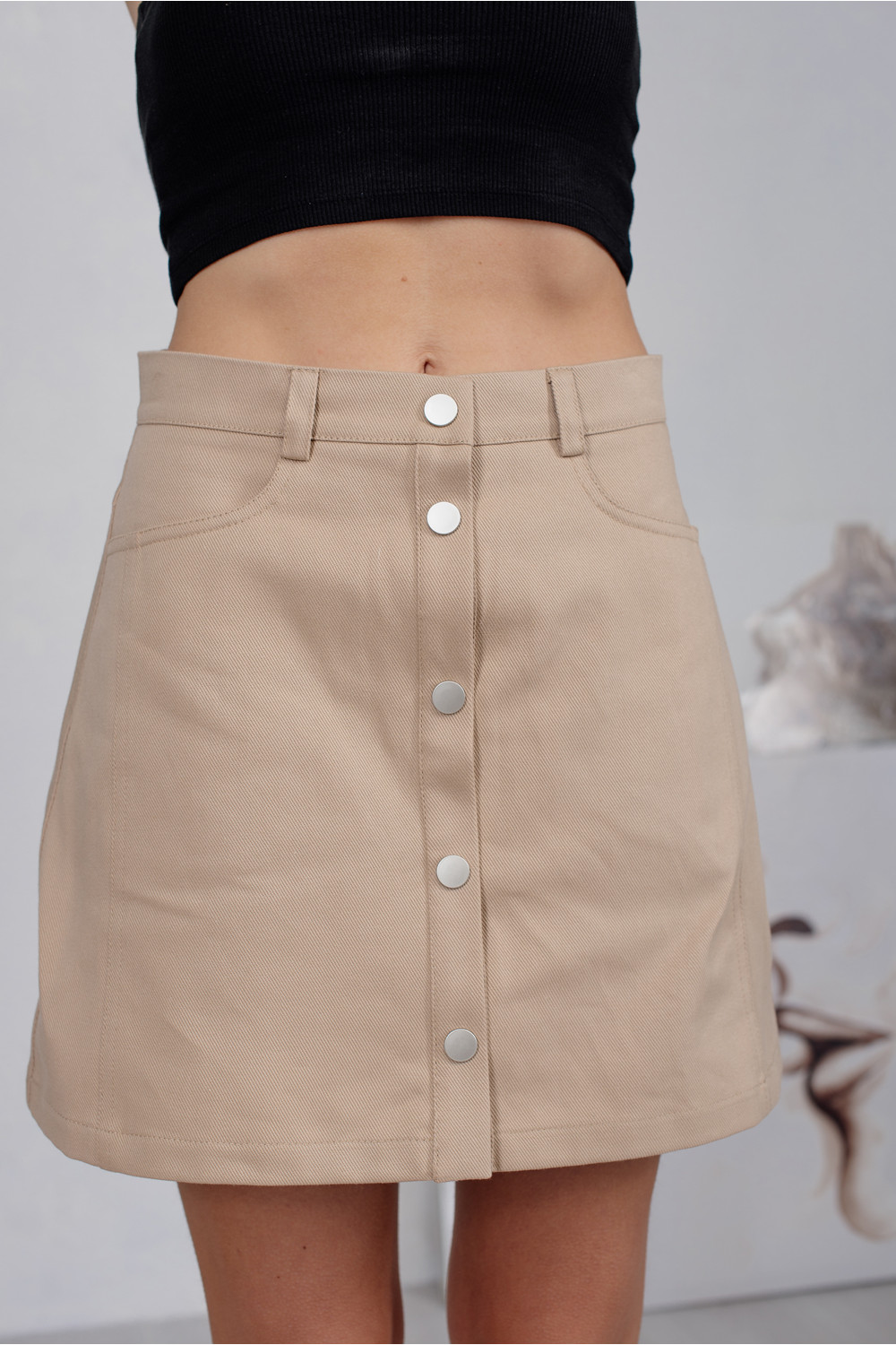 Юбка 6217 Бежевый