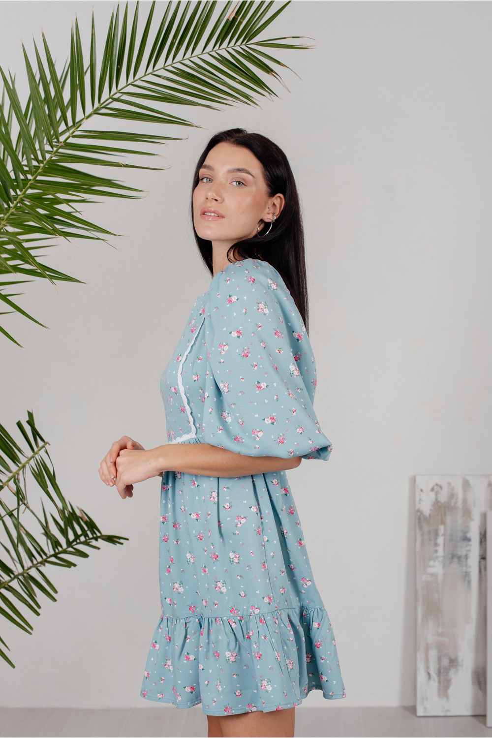 Платье 6219 Шалфей