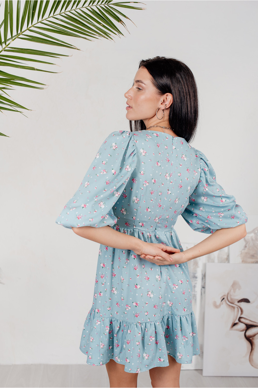 Платье 6219 Шалфей