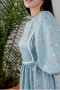 Платье 6219 Шалфей