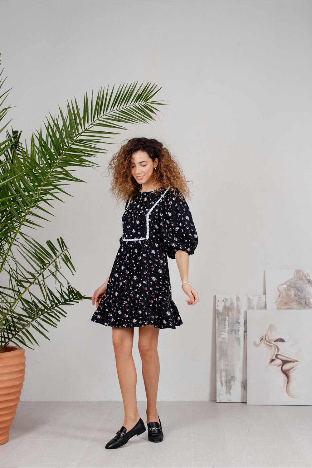 Платье 6219 Черный