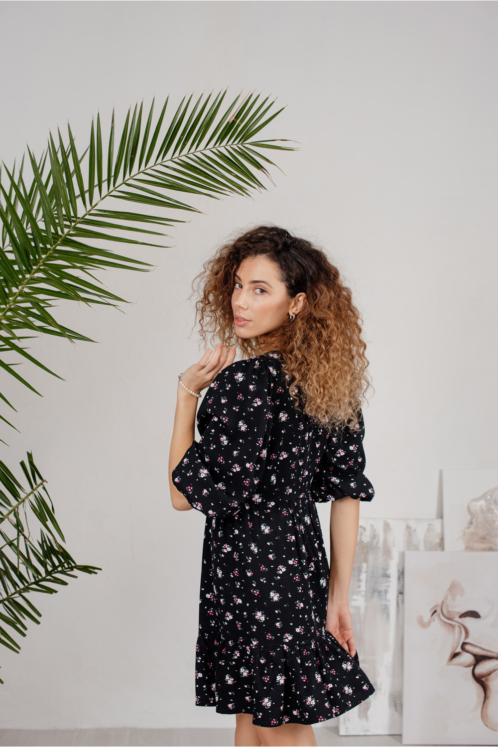 Платье 6219 Черный