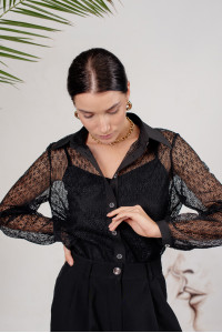 Блуза 6220 Черный