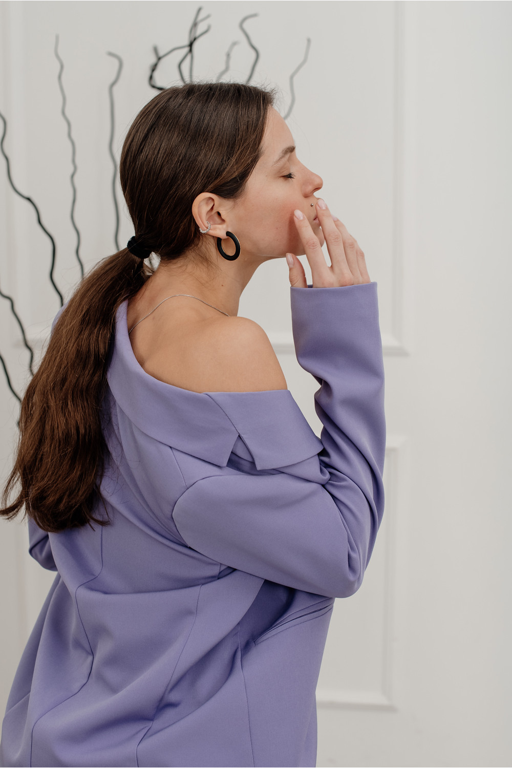 Жакет 6124 Лиловый