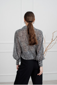 Блуза 6215 Черный