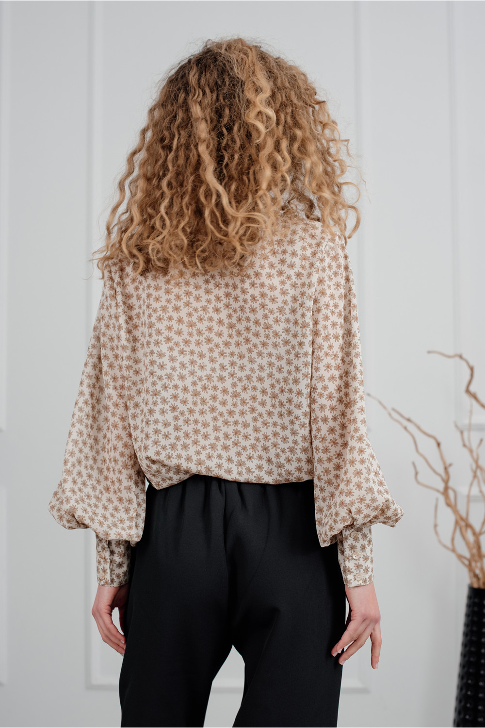 Блуза 6215 Бежевый