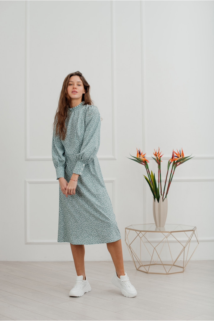 Платье 6222 Шалфей