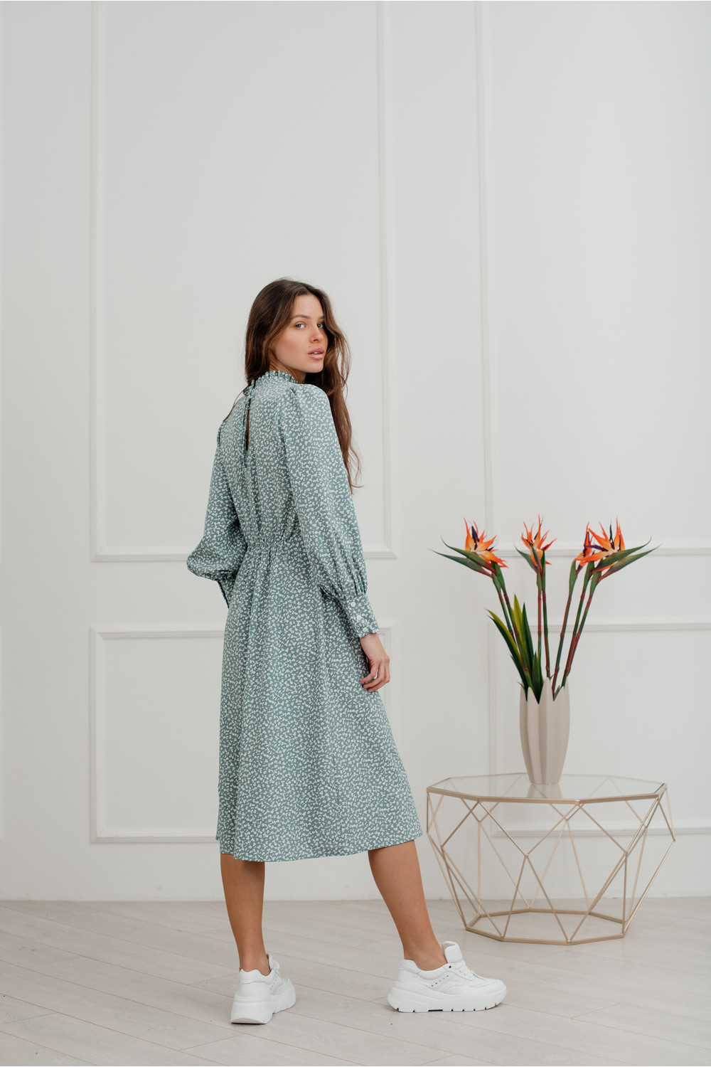 Платье 6222 Шалфей