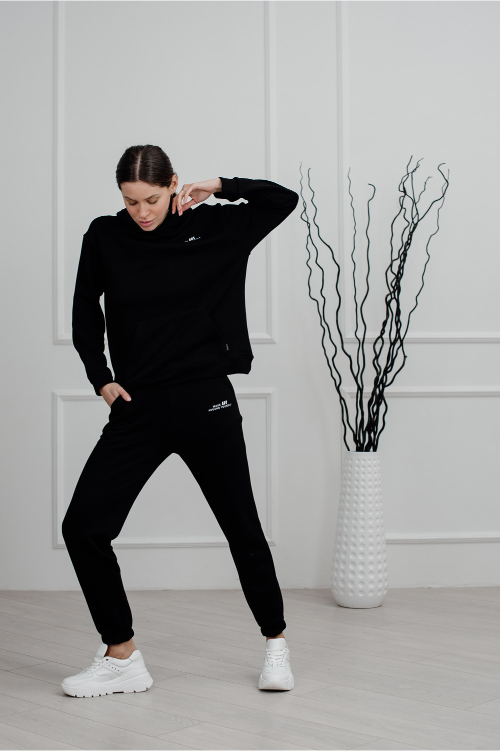 Штаны 6224 Черный