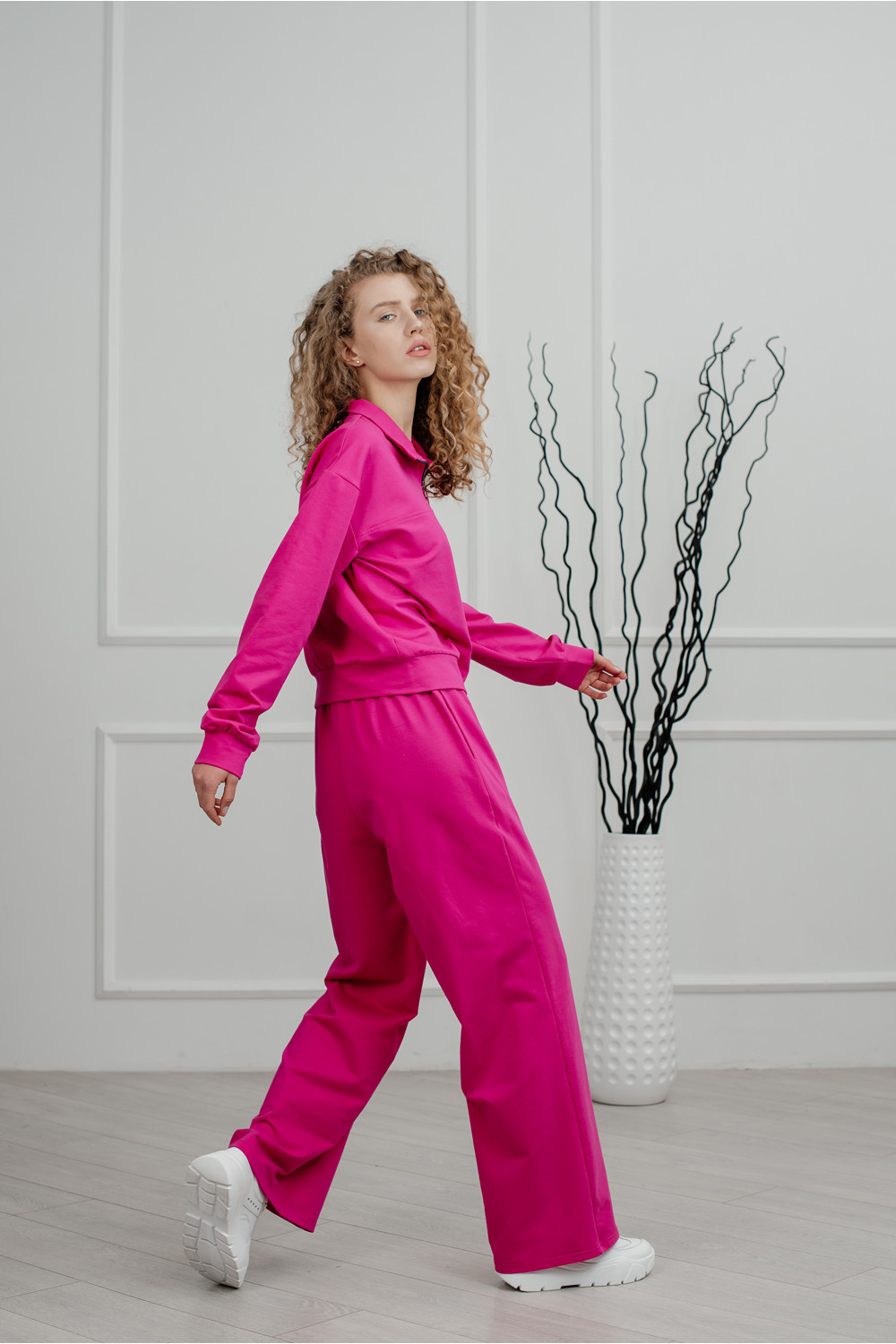 Свитшот 6227 Фуксия