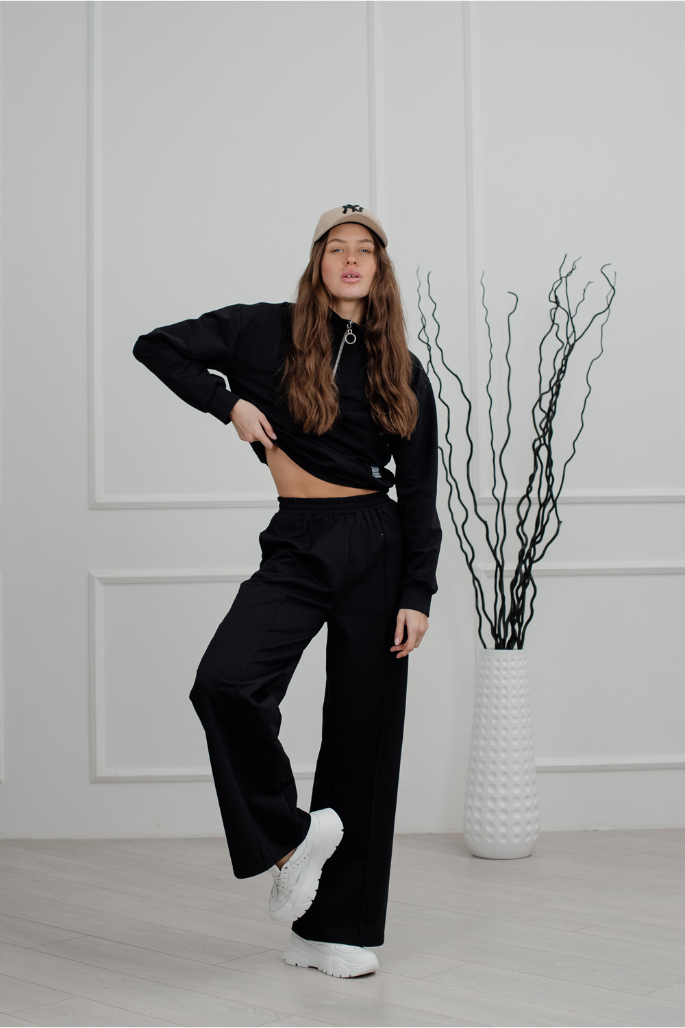 Штаны 6228 Черный