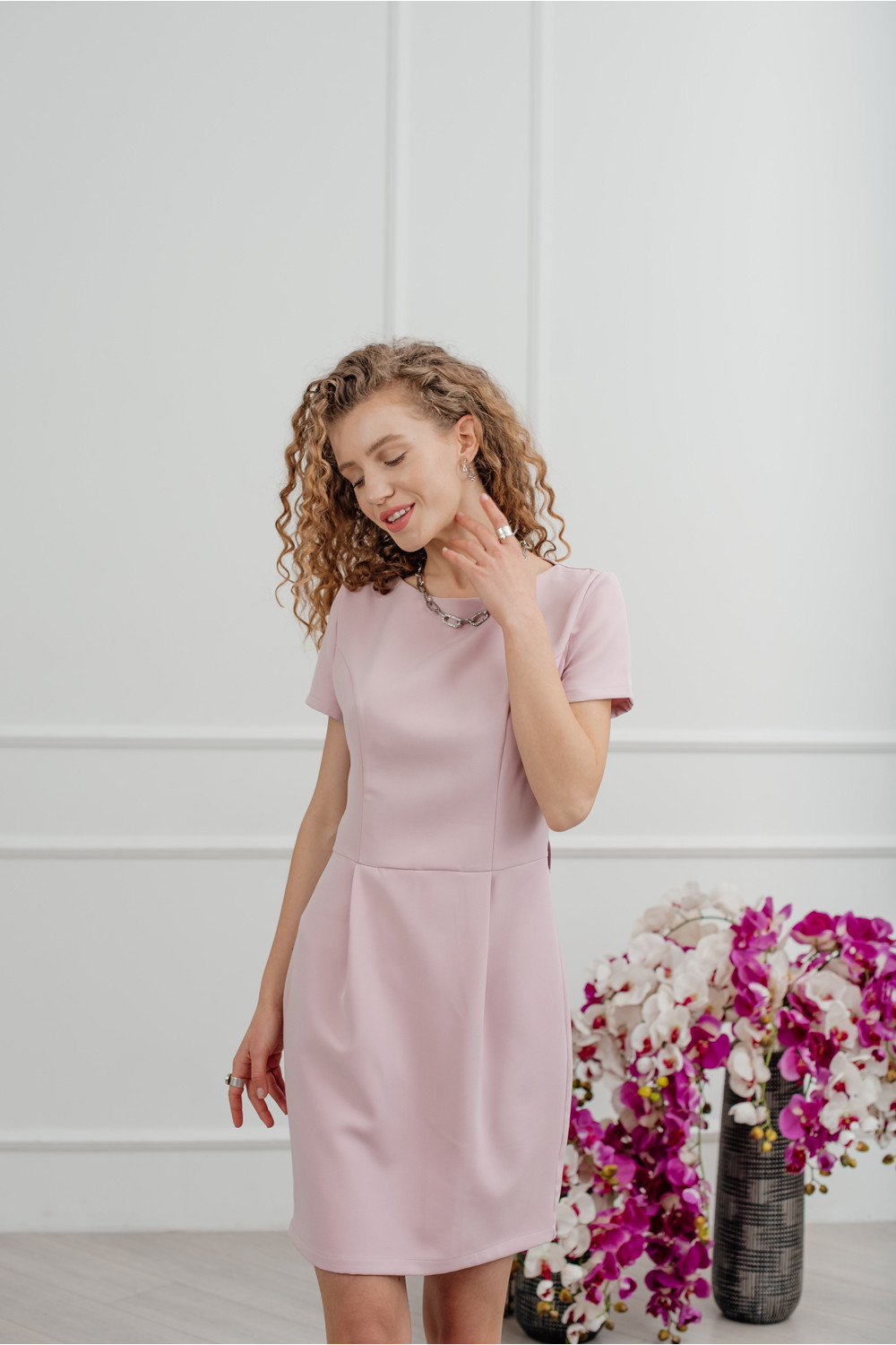 Платье 6231 Пудра