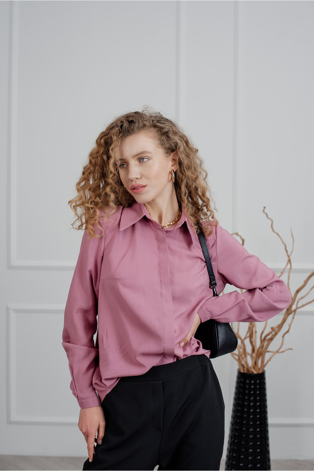 Блуза 6234 Фрезовый