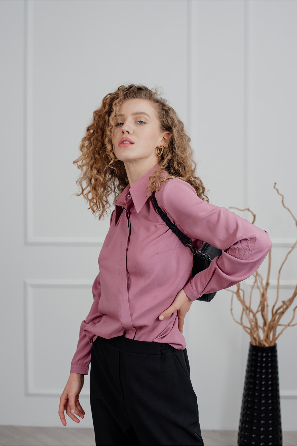 Блуза 6234 Фрезовый