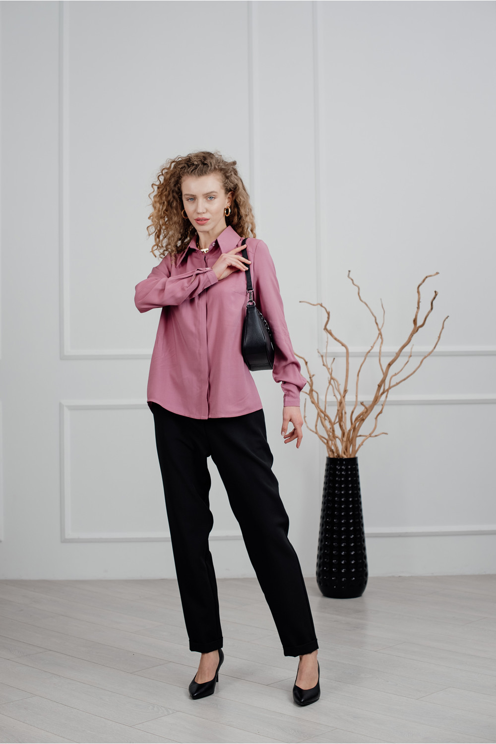 Блуза 6234 Фрезовый