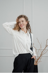 Блуза 6234 Молочный