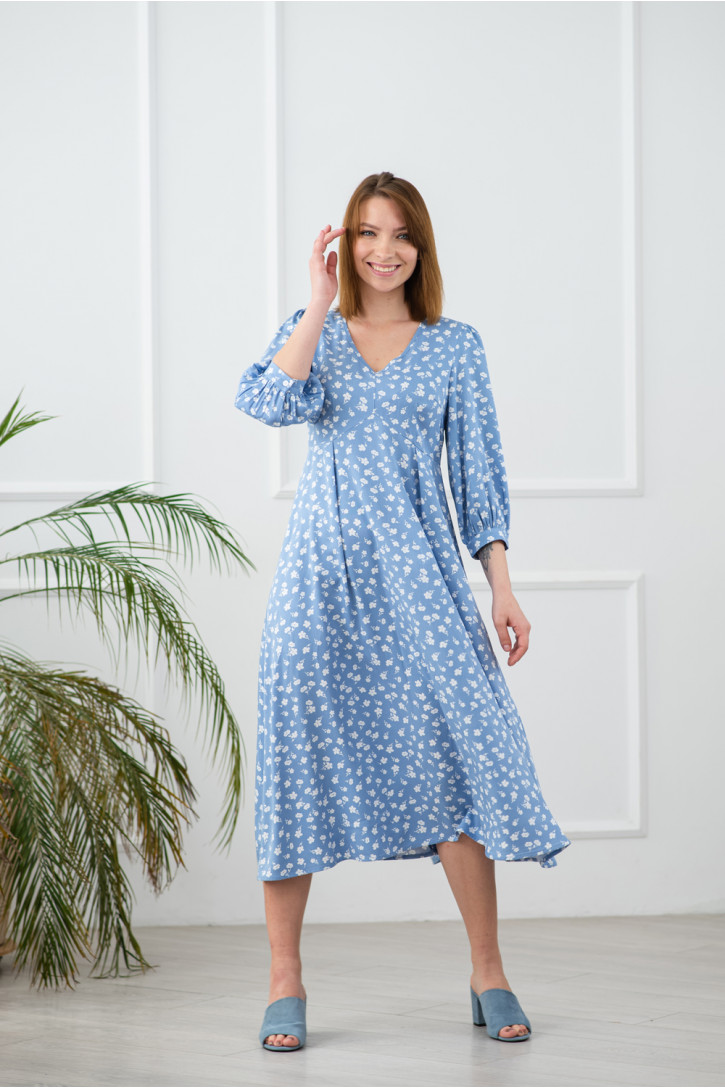 Платье 6207 Небесно-голубой