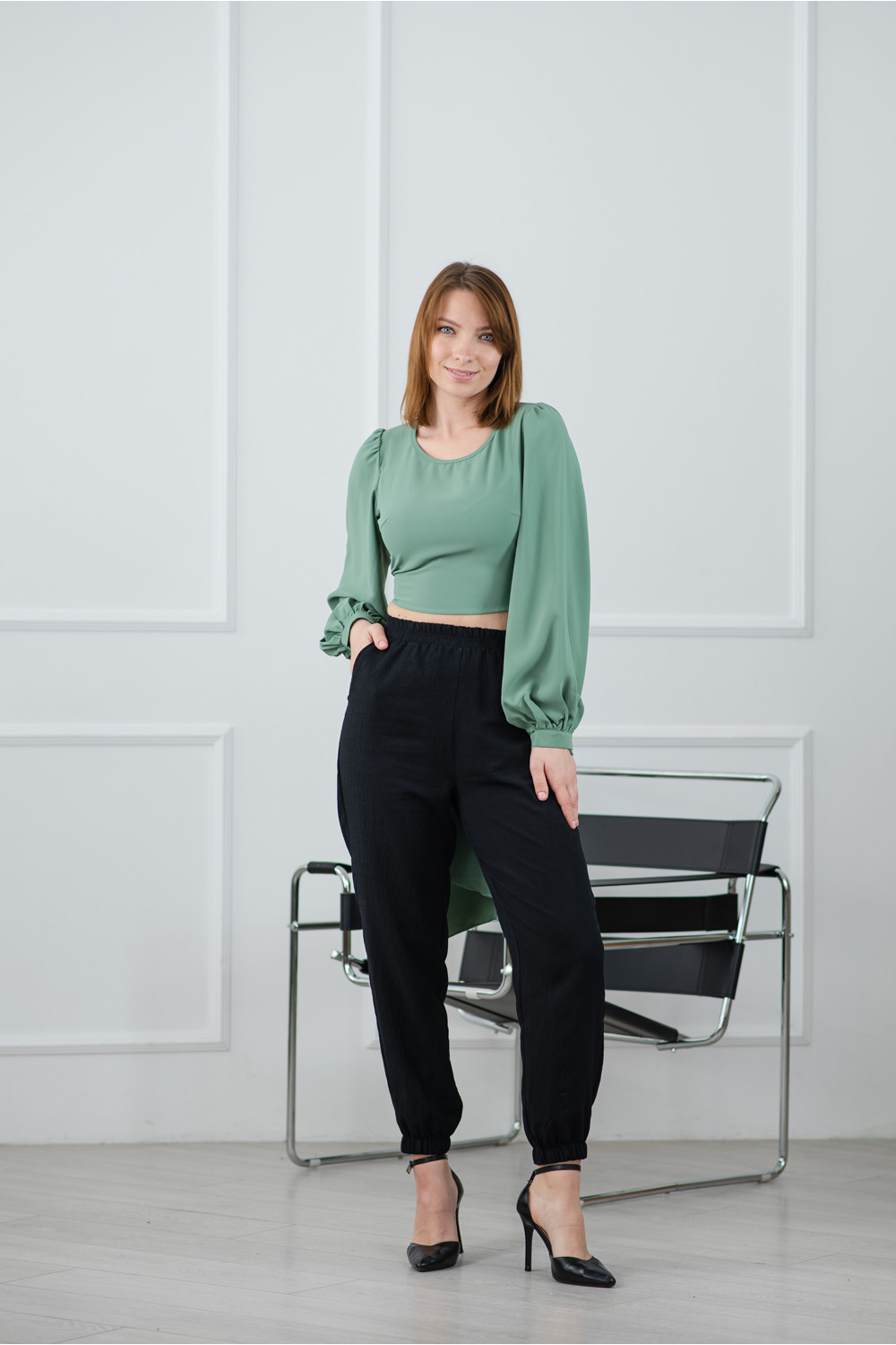 Блуза 6214 Авокадо