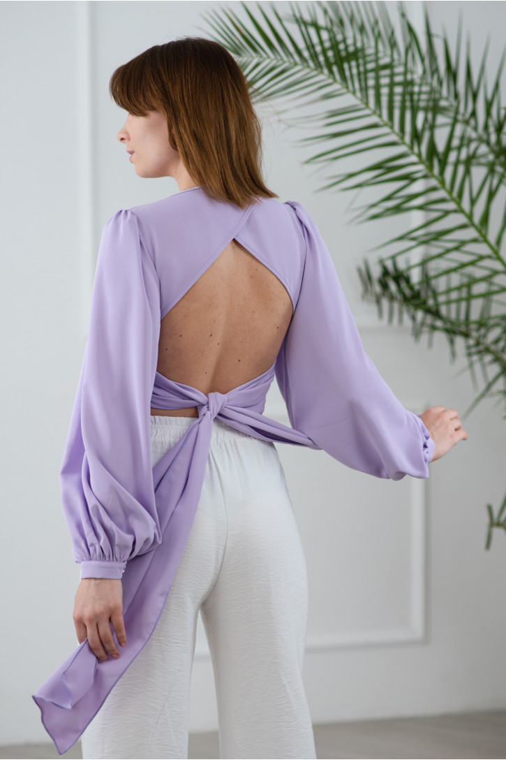 Блуза 6214 Лиловый