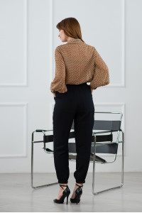 Блуза 6215 Шоколад