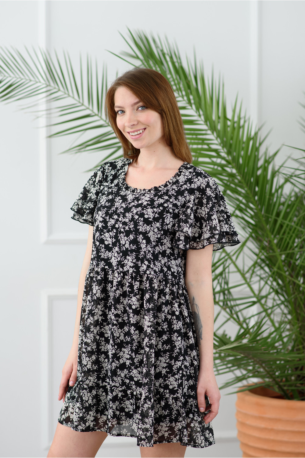 Платье 6238 Черный