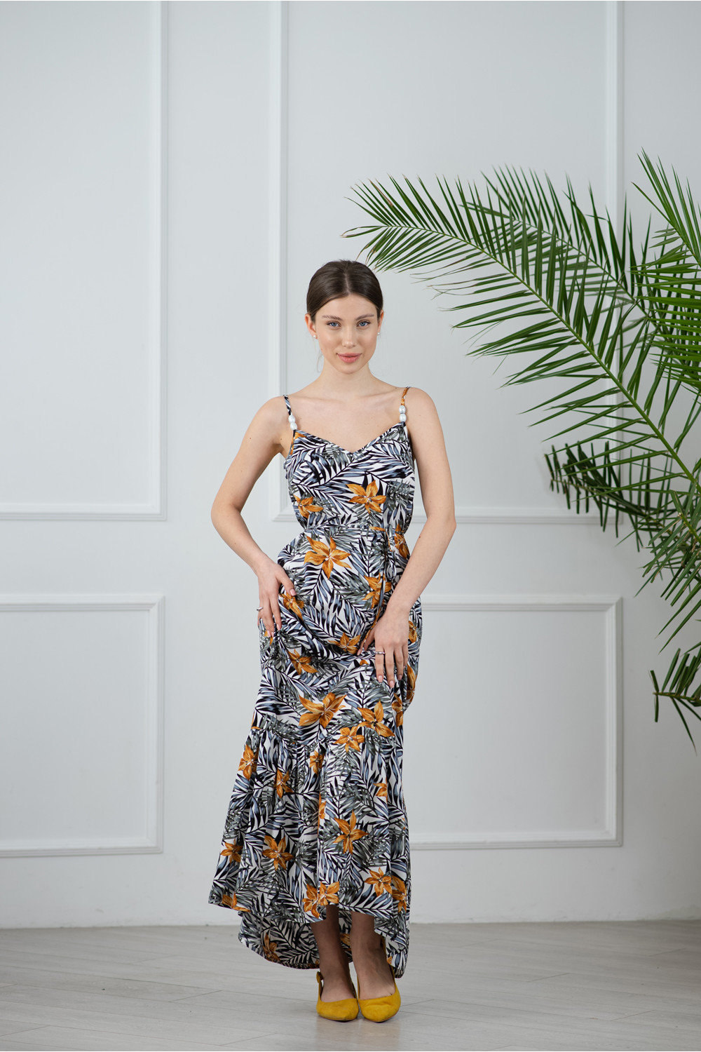 Платье 6241 Серый