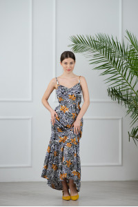 Платье 6241 Серый