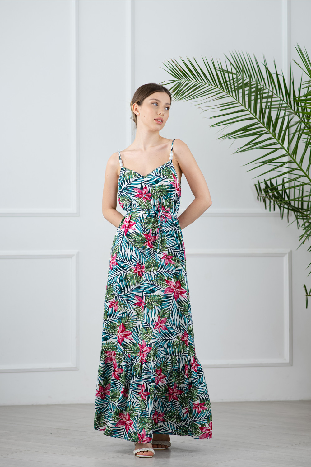 Платье 6241 Зеленый