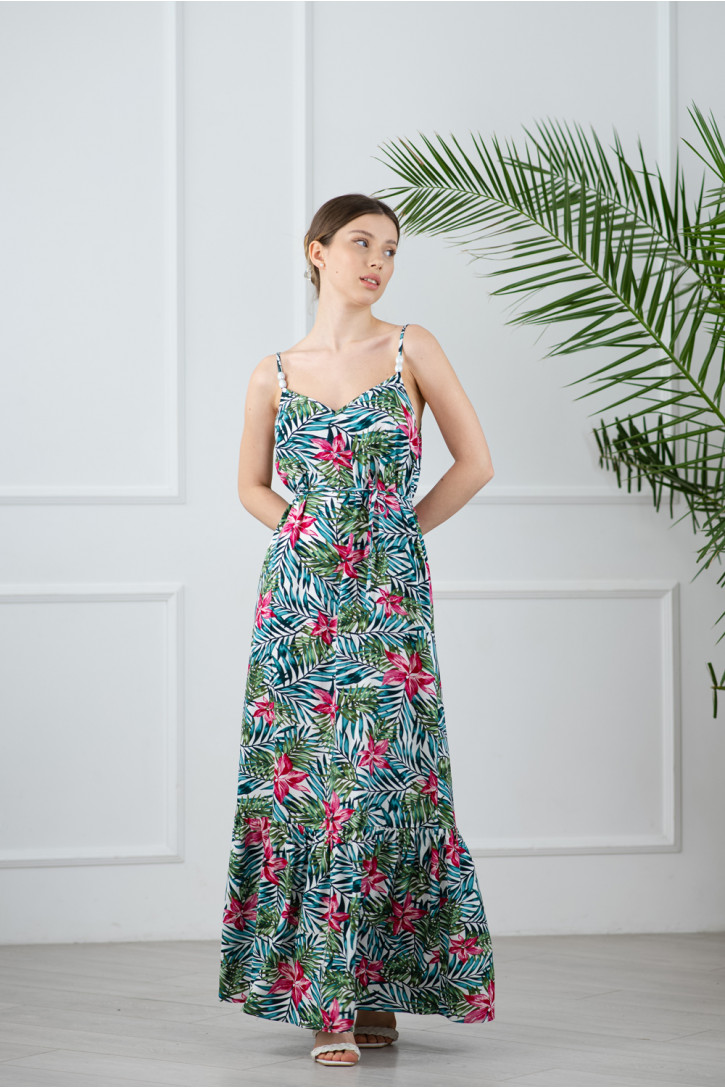 Платье 6241 Зеленый