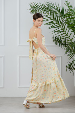 Платье 6245 Ванильный