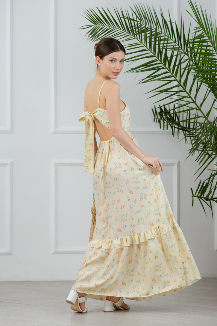 Платье 6245 Ванильный