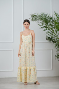 Платье 6245 Ванильный