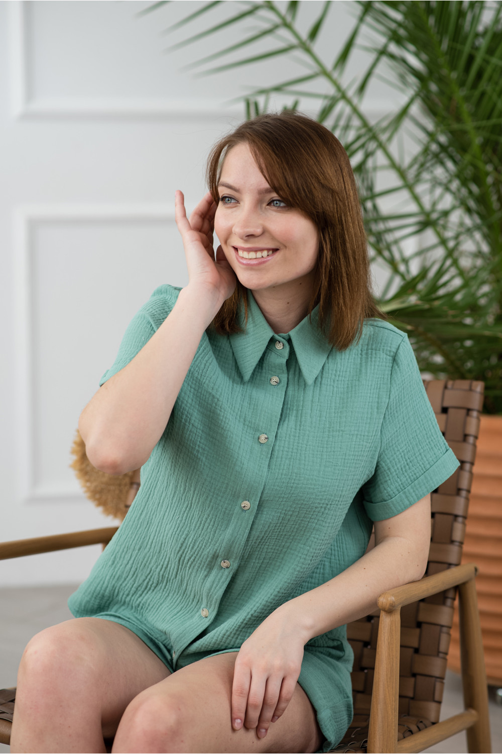 Костюм 6246 Оливковый