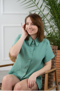 Костюм 6246 Оливковый