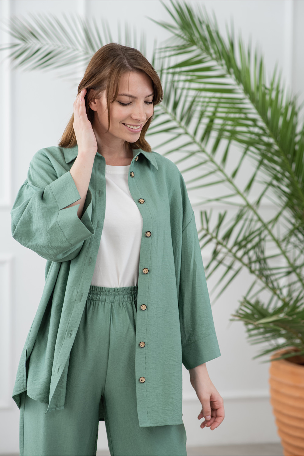 Костюм 6248 Оливковый