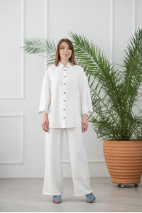 Костюм 6248 Молочный Молочный