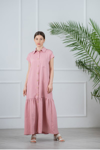 Платье 6252 Пудра Пудра